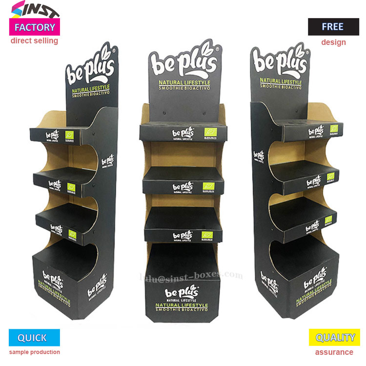 샴푸 골판지 진열대에서 샴푸를 빛나게 만드세요